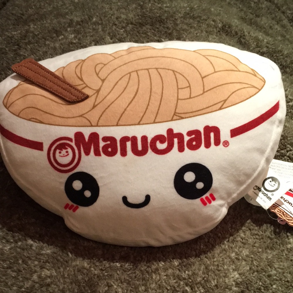 MARUCHAN plushie 10”x15” brand new collectors item